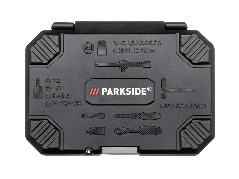 PARKSIDE® Set de clés à douilles. 36 pièces