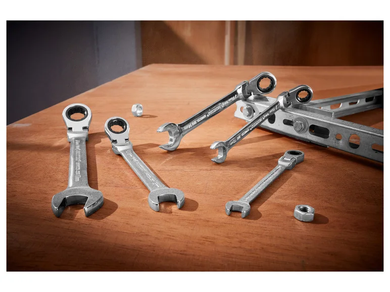 PARKSIDE® Set de 5 clés mixtes à cliquet