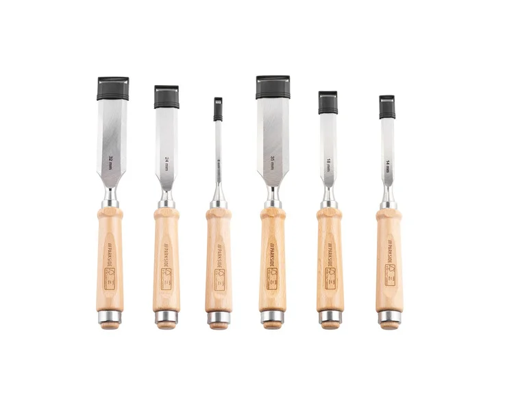 PARKSIDE® Set de 6 ciseaux à bois