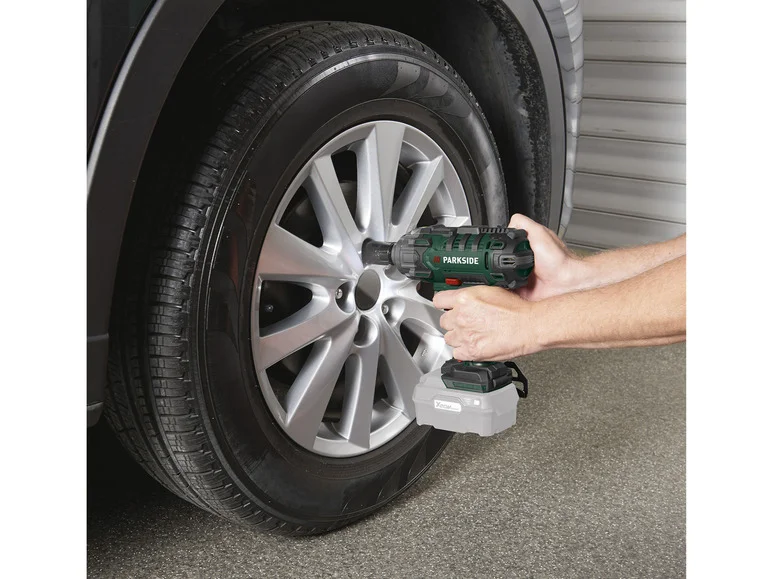 PARKSIDE® Clé à chocs sans fil pour véhicules PASSK 20-Li B2. 20 V