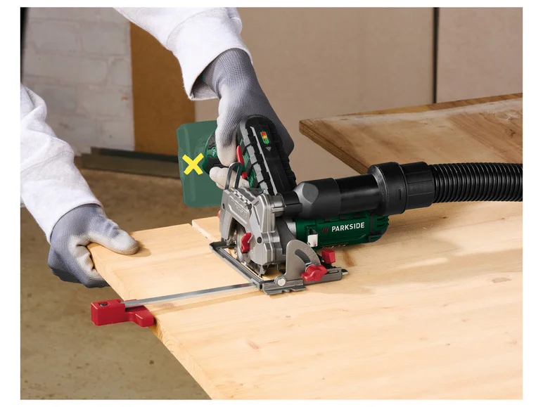 PARKSIDE® Scie circulaire sans fil sans batterie ni chargeur. 12 V