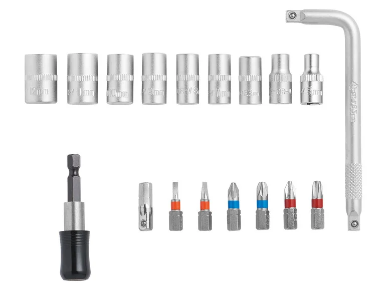 PARKSIDE® Jeux d'accessoires de perçage. 18 pièces