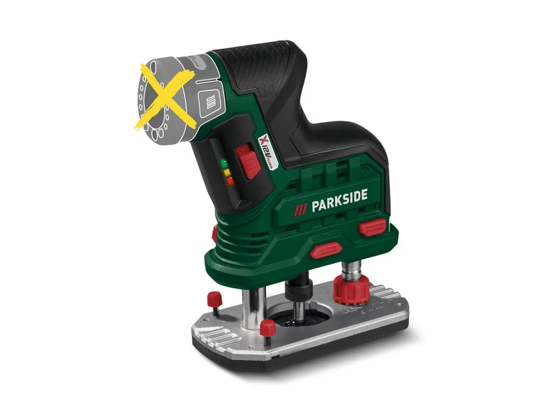 PARKSIDE Défonceuse sans fil POFA 12 B3. 12 V