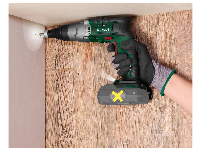 PARKSIDE® Visseuse à plaque de plâtre sans fil PTBSA 20-Li A1. 20 V