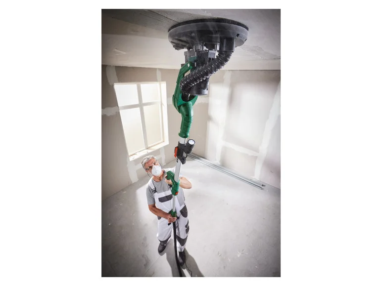 PARKSIDE® Ponceuse murs et plafonds avec manche télescopique PWDS 920 C3. 710 W