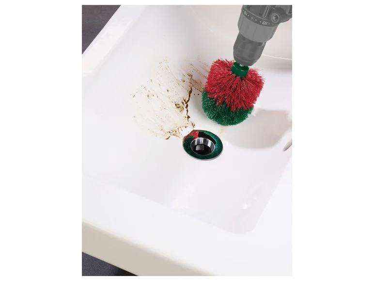 PARKSIDE® Set d'embouts à brosse et de tampons abrasifs. 14 pièces