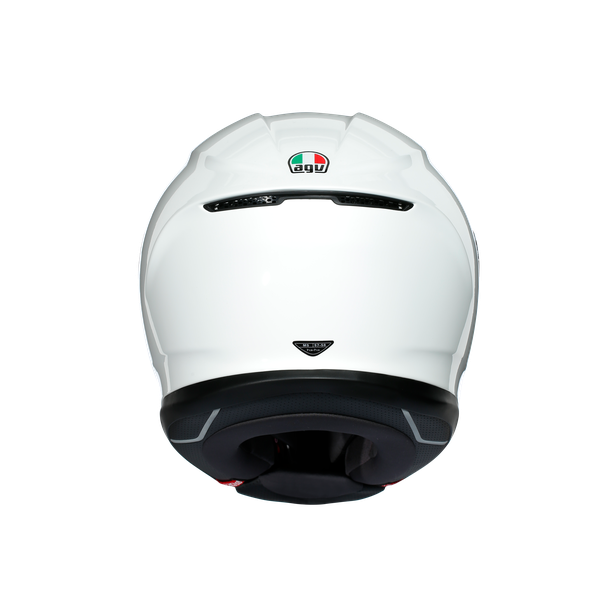 K6 AGV DOT(ECE) SOLID MPLK - WHITE