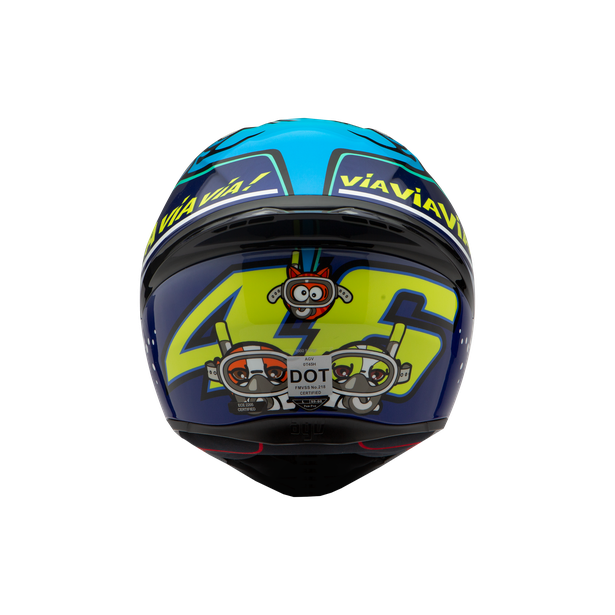K1 AGV DOT(ECE) TOP - ROSSI MISANO 2015