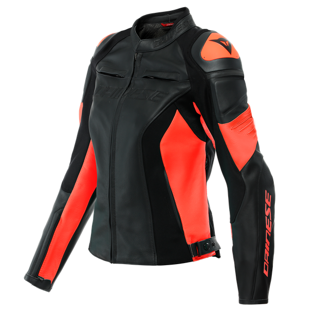 RACING 4 LADY LEATHER JACKET