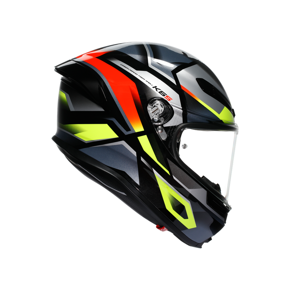 K6 S E2206 - ERAZER BLACK/RED/YELLOW FLUO