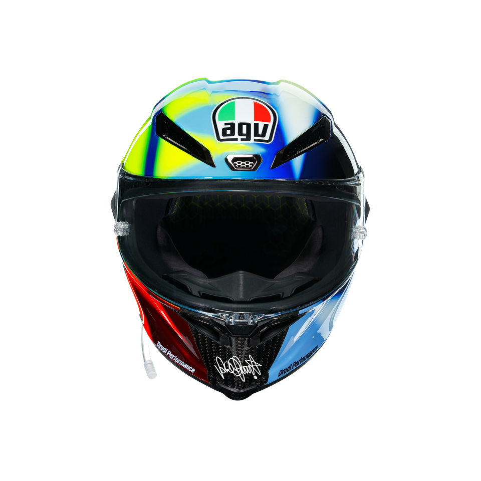 PISTA GP RR SOLELUNA 2021 - MOTORBIKE FULL FACE HELMET E2206 DOT