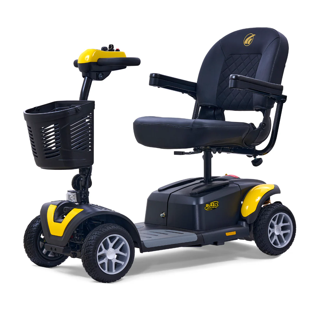 Golden Technologies BuzzAround EX Extreme 4-Wheel Heavy Duty Long Range Travel Scooter