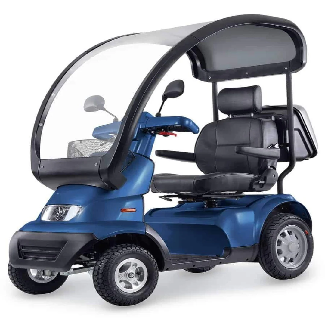 Afikim Afiscooter S4 Bariatric 4-Wheel Scooter - Optional Canopy