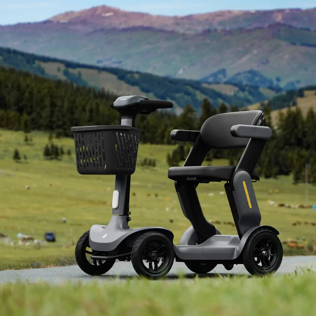Piaseec S3 Folding Portable Scooter with XL LCD Screen