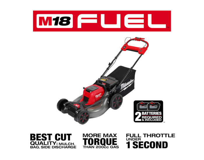 Milwaukee M18 FUEL Lawn Mower Kit