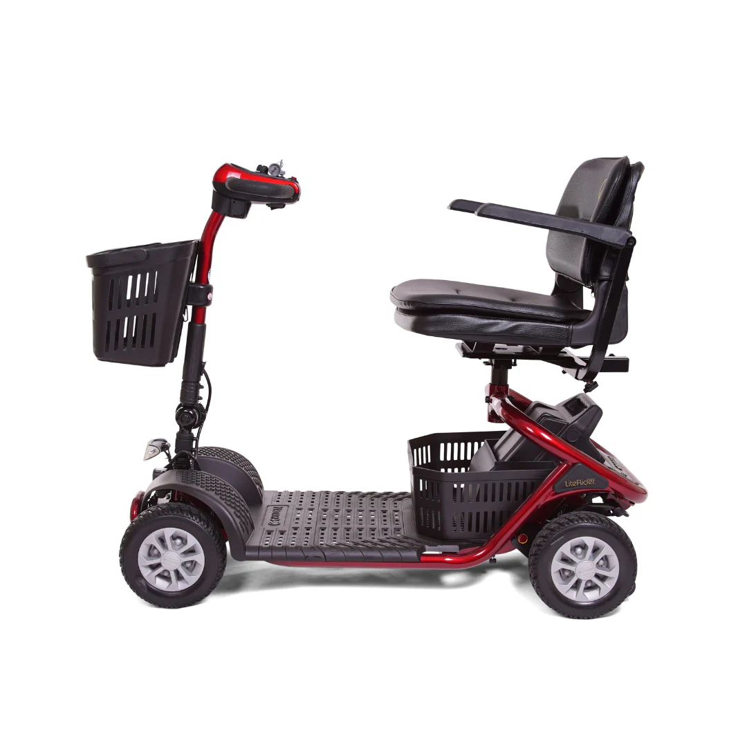 Golden Technologies LiteRider – Lightweight 4 Wheels Travel Scooter