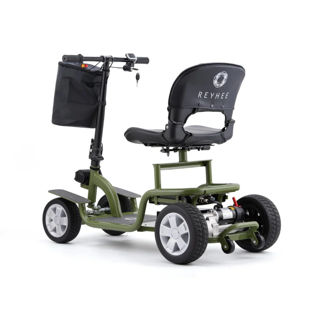 Reyhee EXO 4-Wheel Mobility Scooter - Puncture-Free XL Tires