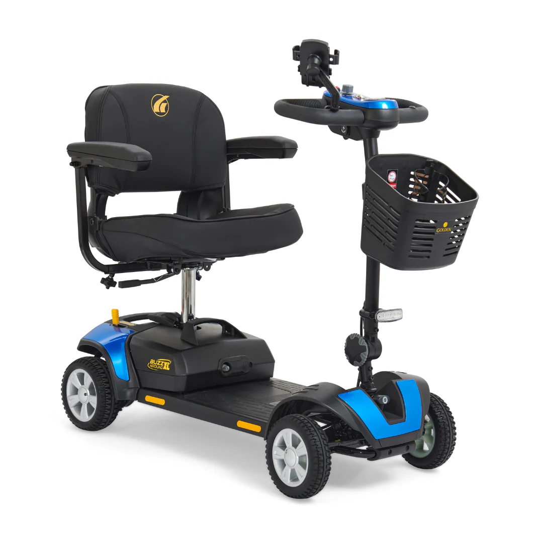 Golden Technologies Buzzaround XL 4-Wheel Long Range Mobility Scooter