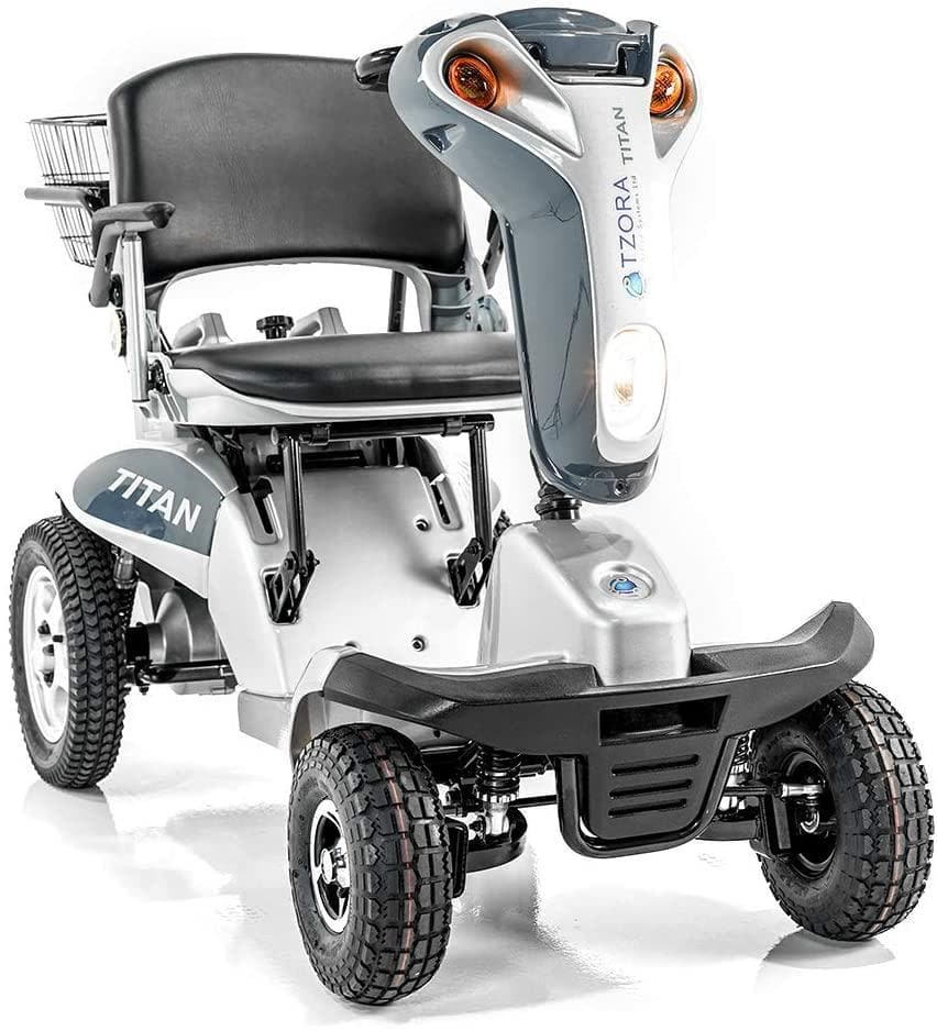 Tzora Titan 4 Hummer XL Folding 4-Wheel Electric Mobility Scooters