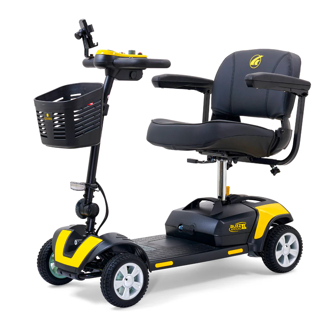 Golden Technologies Buzzaround XL 4-Wheel Long Range Mobility Scooter