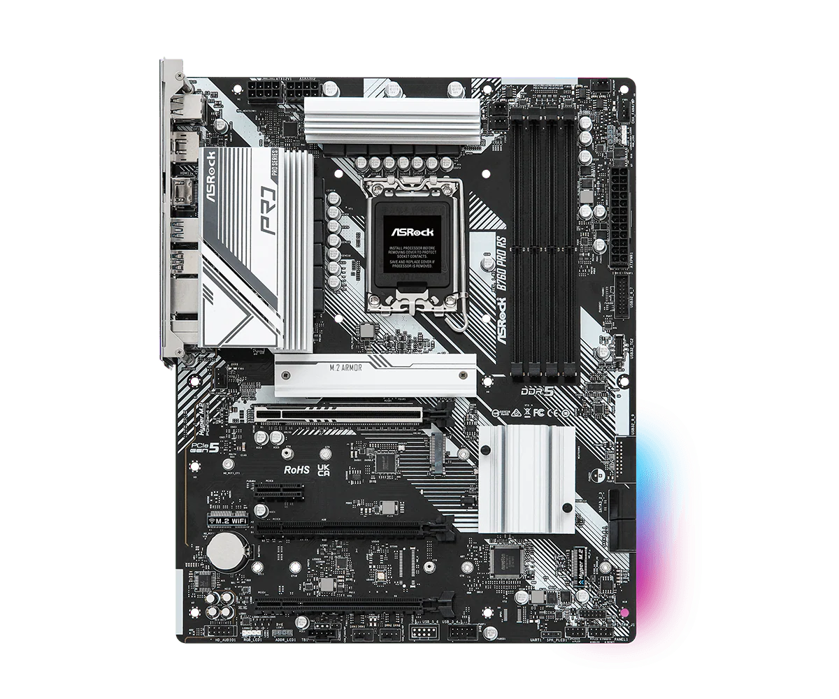 ASRock B760 PRO RS - Bundkort