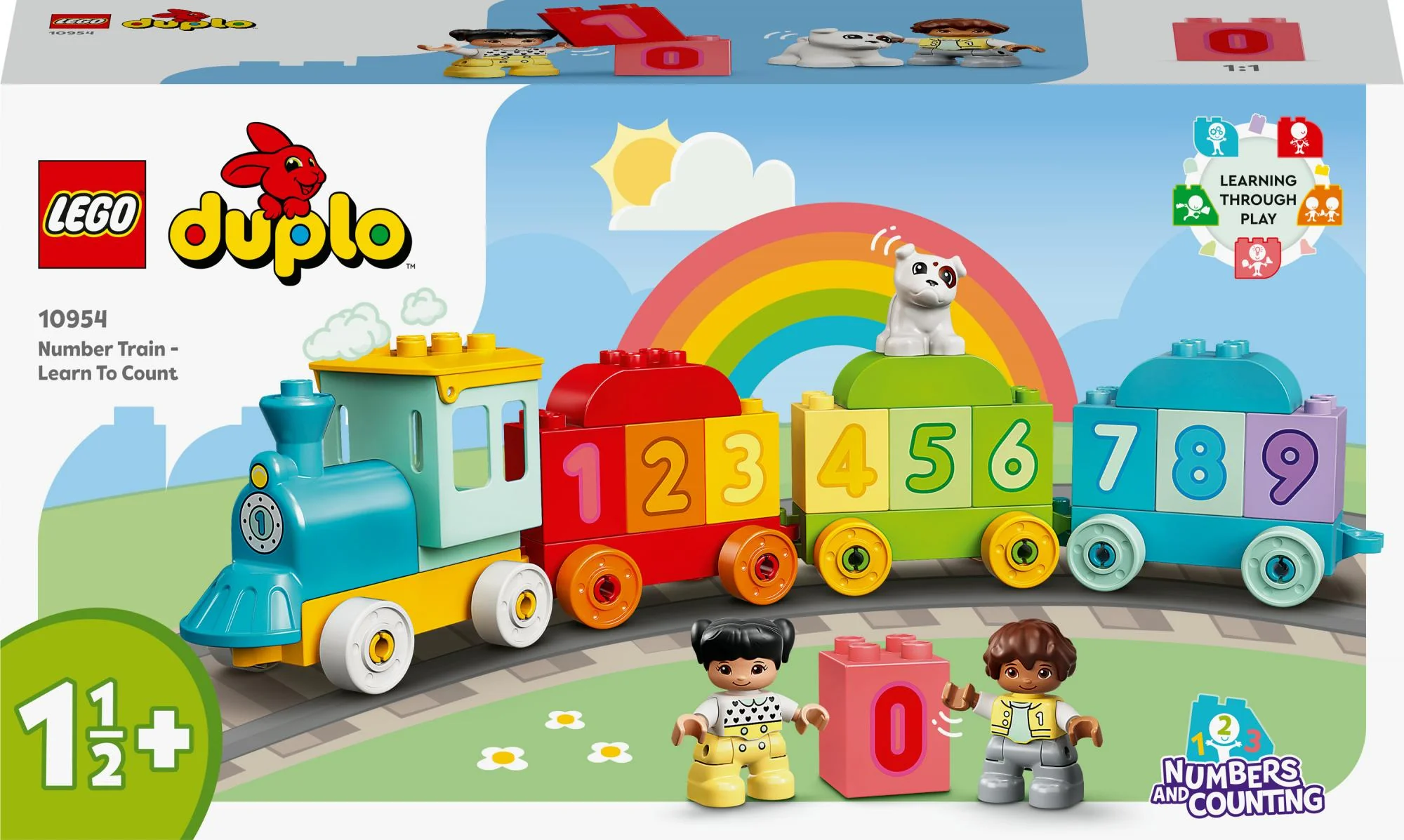 LEGO DUPLO number train - learn to count - 10954