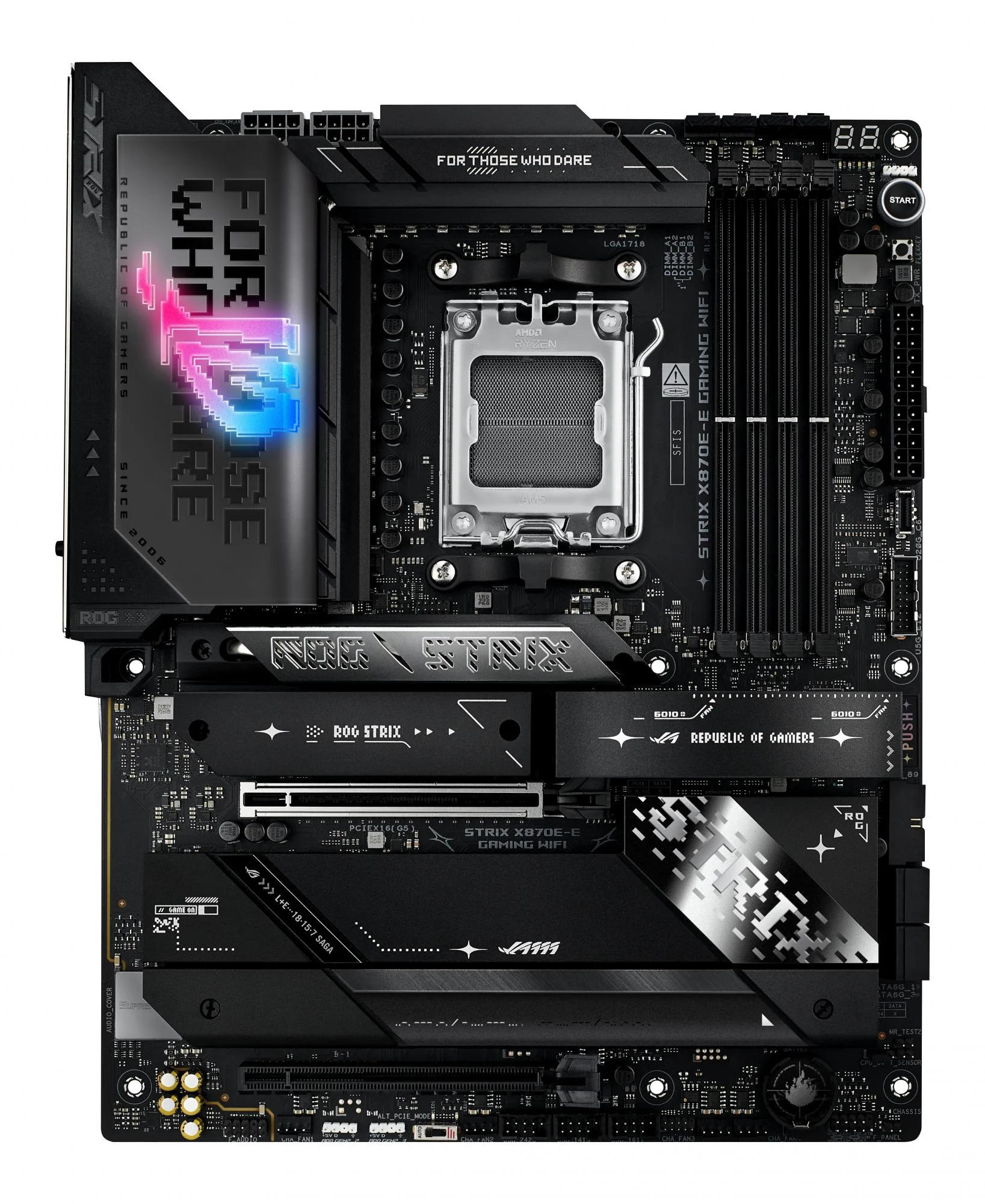 ASUS ROG STRIX X870E-E GAMING WIFI ATX Socket AM5 AMD X870E