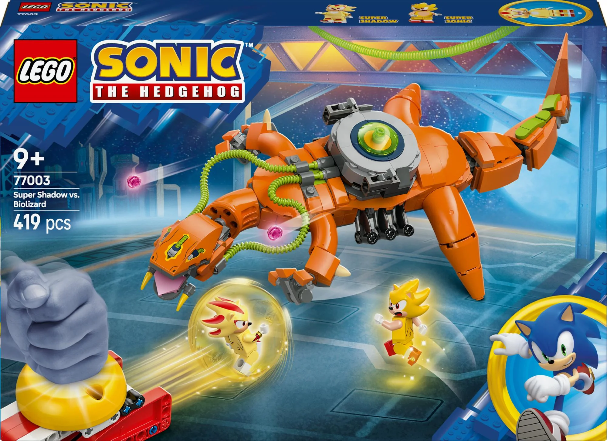 LEGO 77003 Sonic the Hedgehog Super Shadow vs. Biolizard