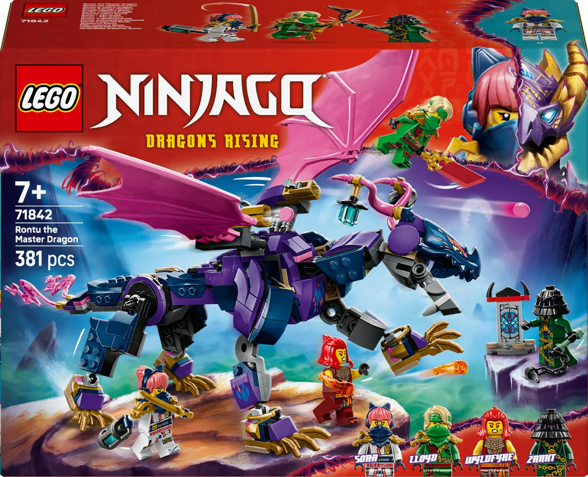 LEGO 71842 Ninjago Rontu the Master Dragon