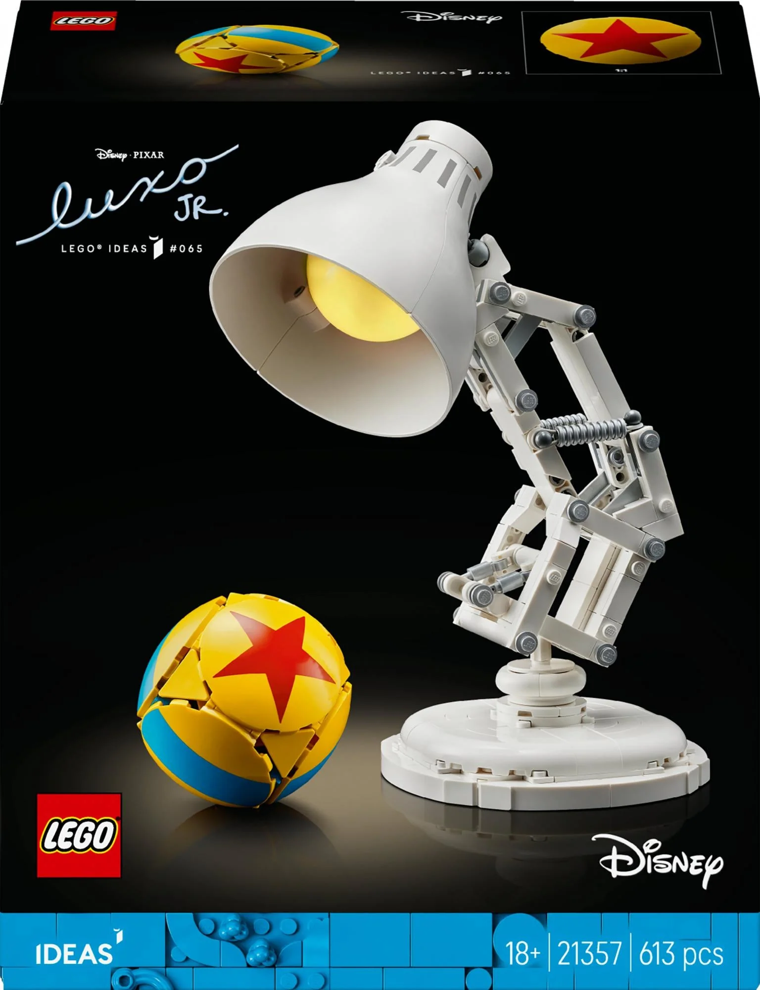 LEGO 21357 Ideas Disney Pixar Luxo Jr.