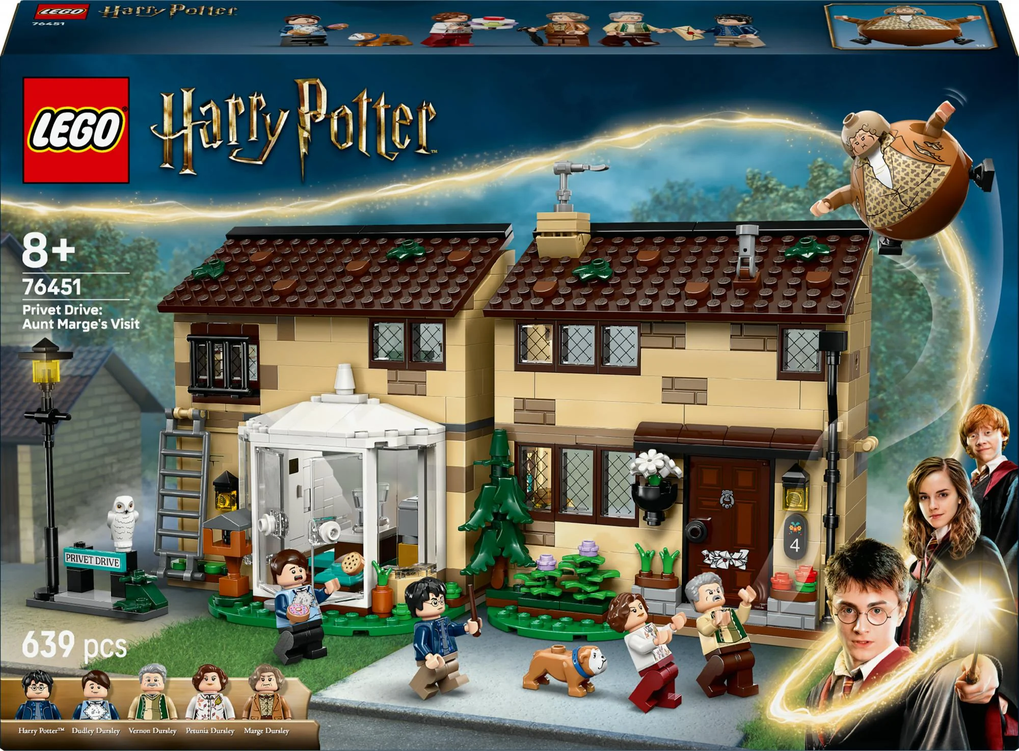 LEGO 76451 Harry Potter Privet Drive: Aunt Marge's Visit