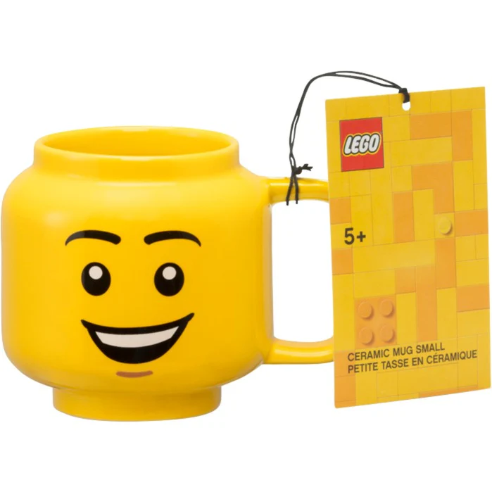 Room Copenhagen LEGO ceramic mug Happy Boy. small (yellow)