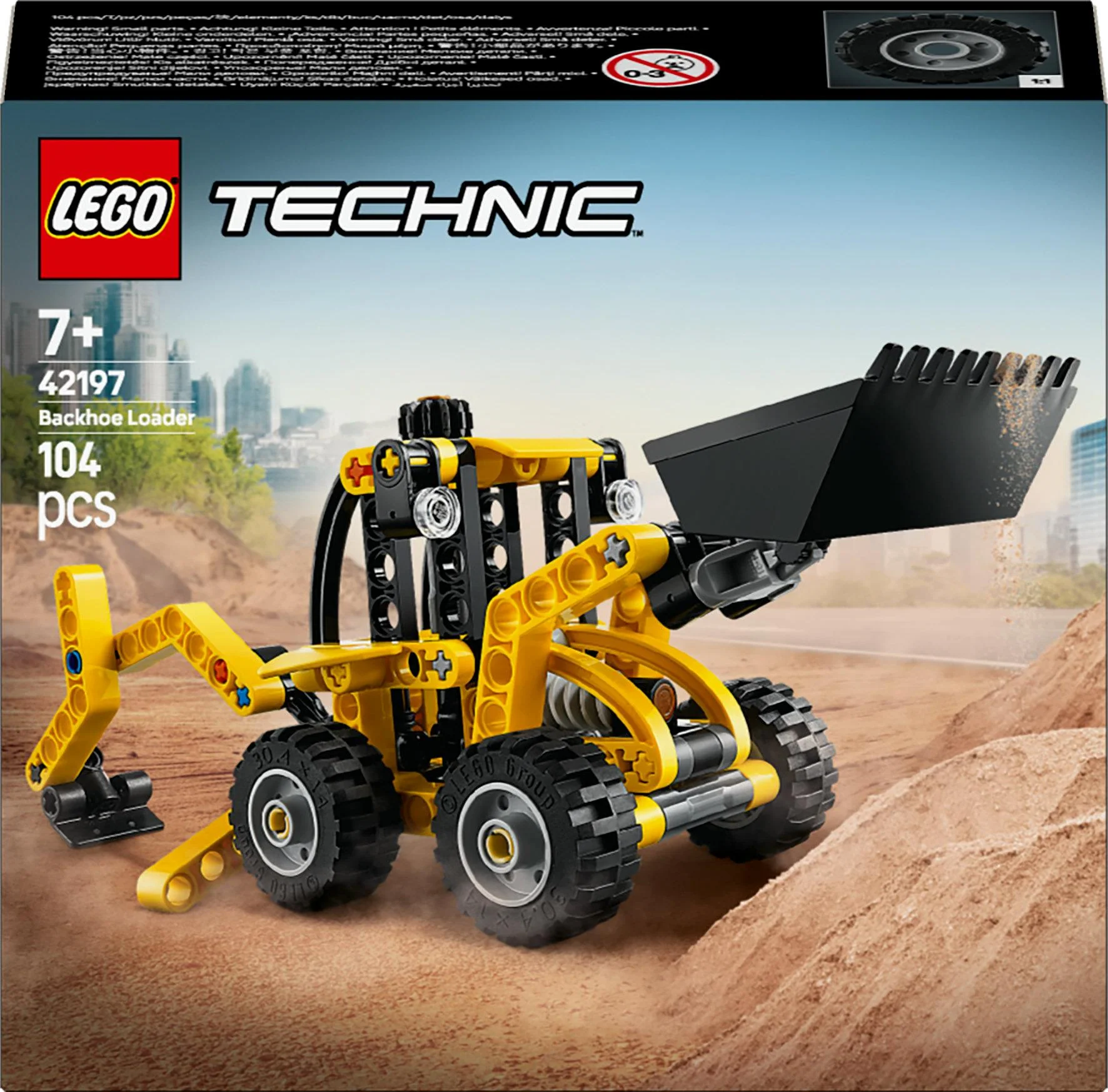 LEGO 42197 Technic Backhoe Loader