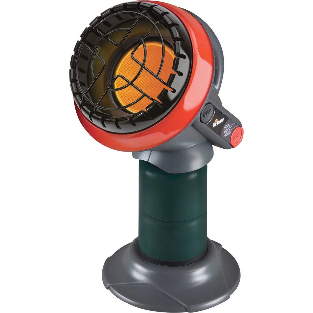 Mr. Heater F215100 Portable Little Buddy Propane Heater with Tank Refill Adapter