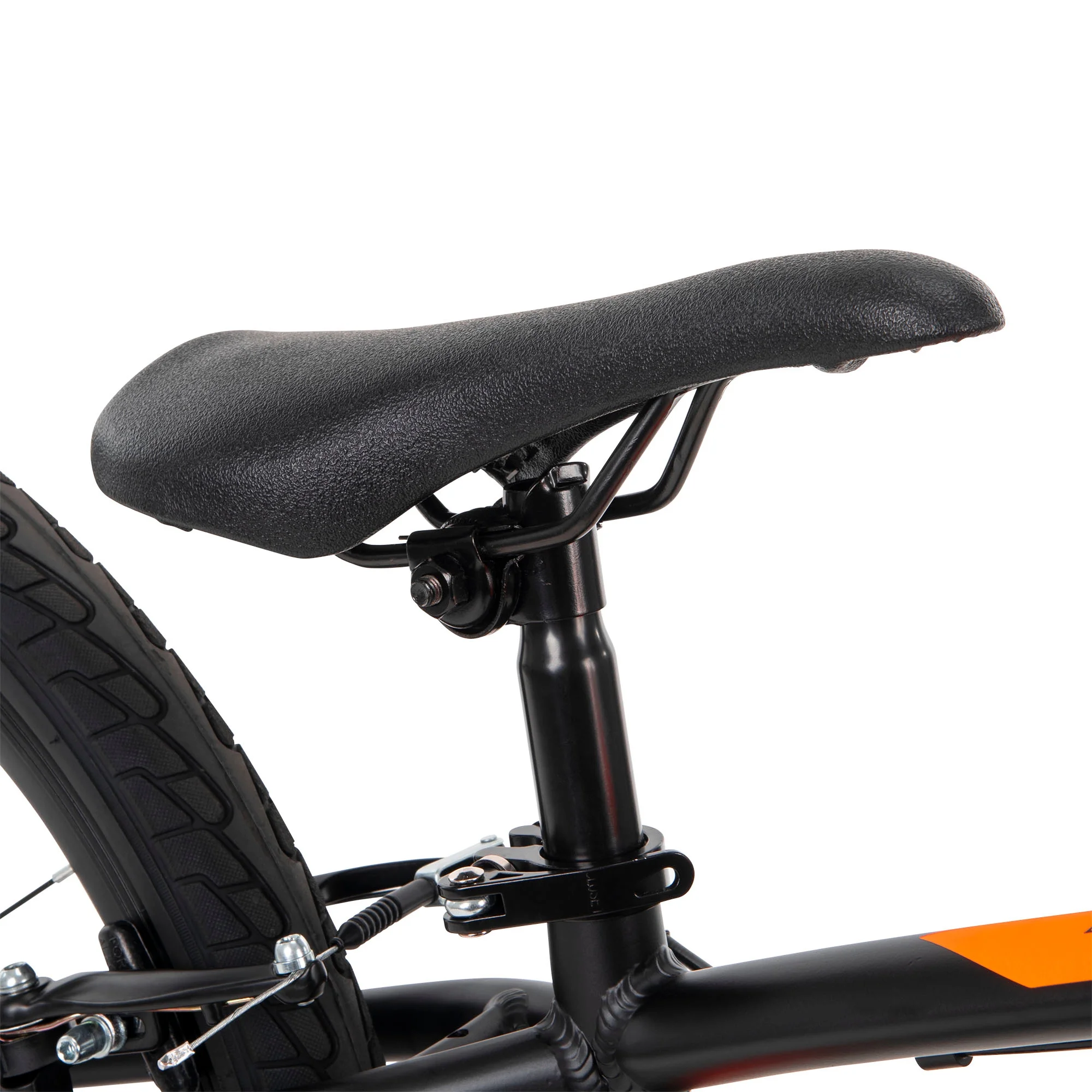 HX Pro Cruiser 24-inch Aluminum BMX Bike for Boys, Black/Orange