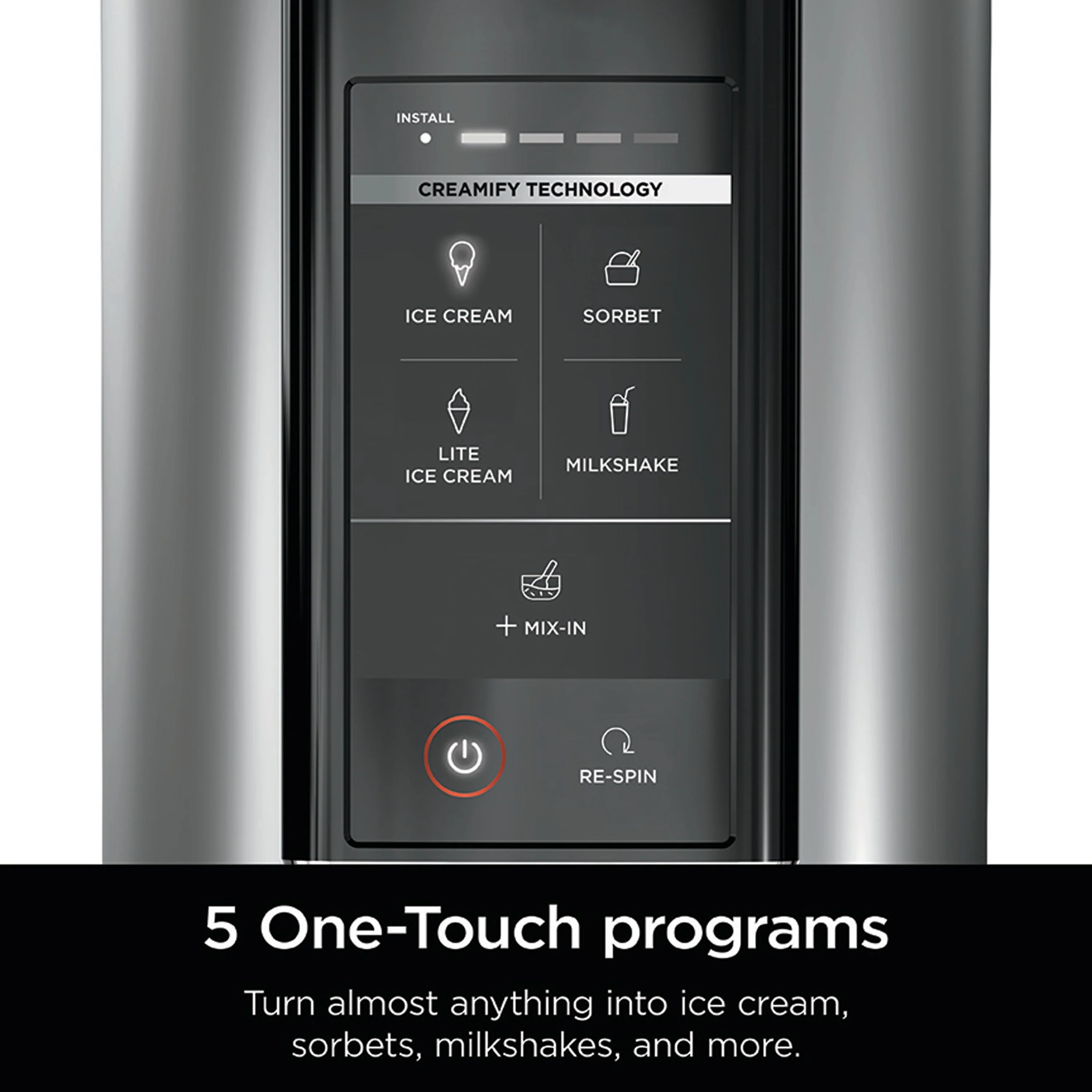 Ninja CREAMi, Ice Cream Maker, 5 One-Touch Programs