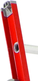 Louisville Ladder 24-Foot Fiberglass Extension Ladder, 300-Pound Load Capacity, Type IA, L-3022-24PT