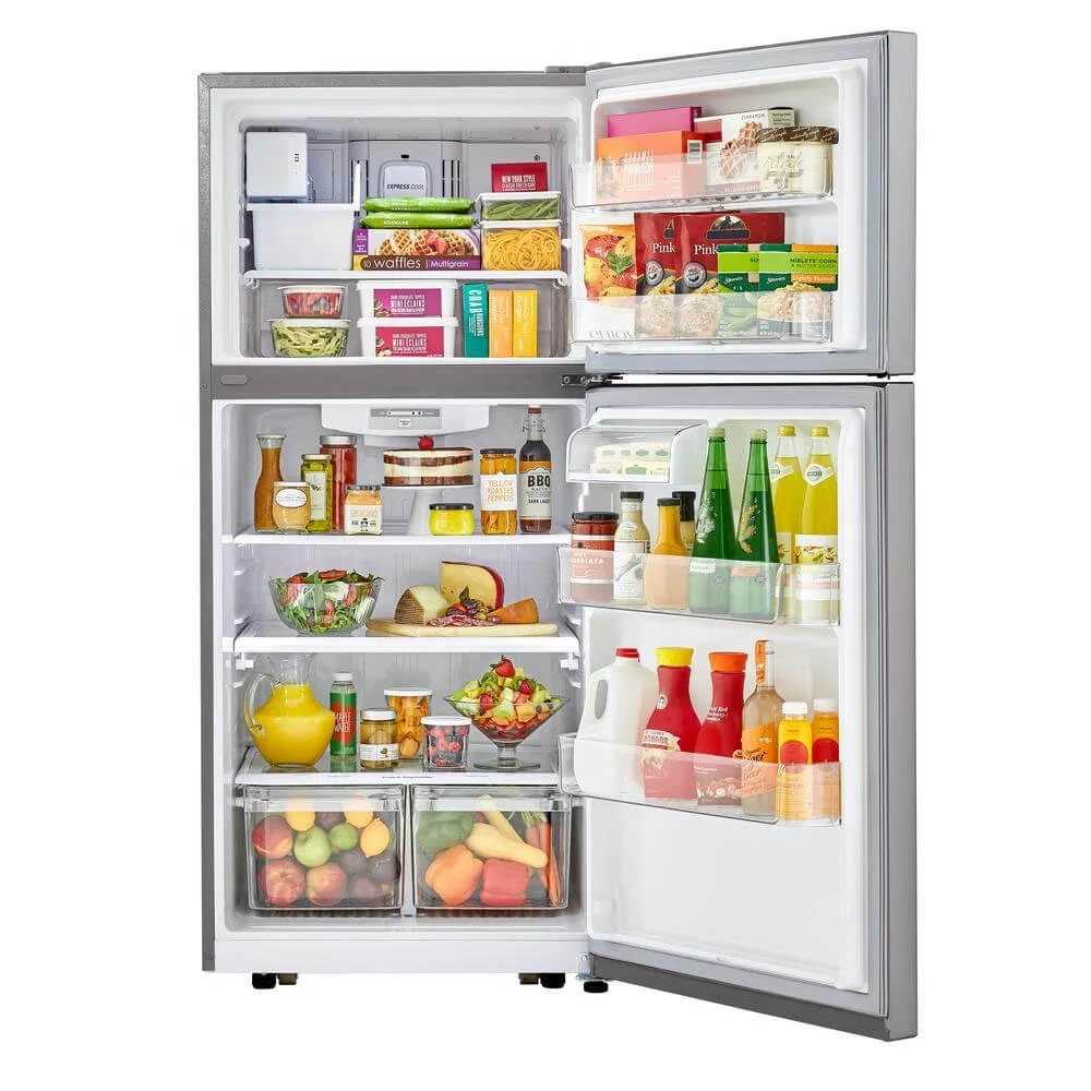 LG LTCS20030S 20 Cu. ft. Stainless Top Freezer Refrigerator - New