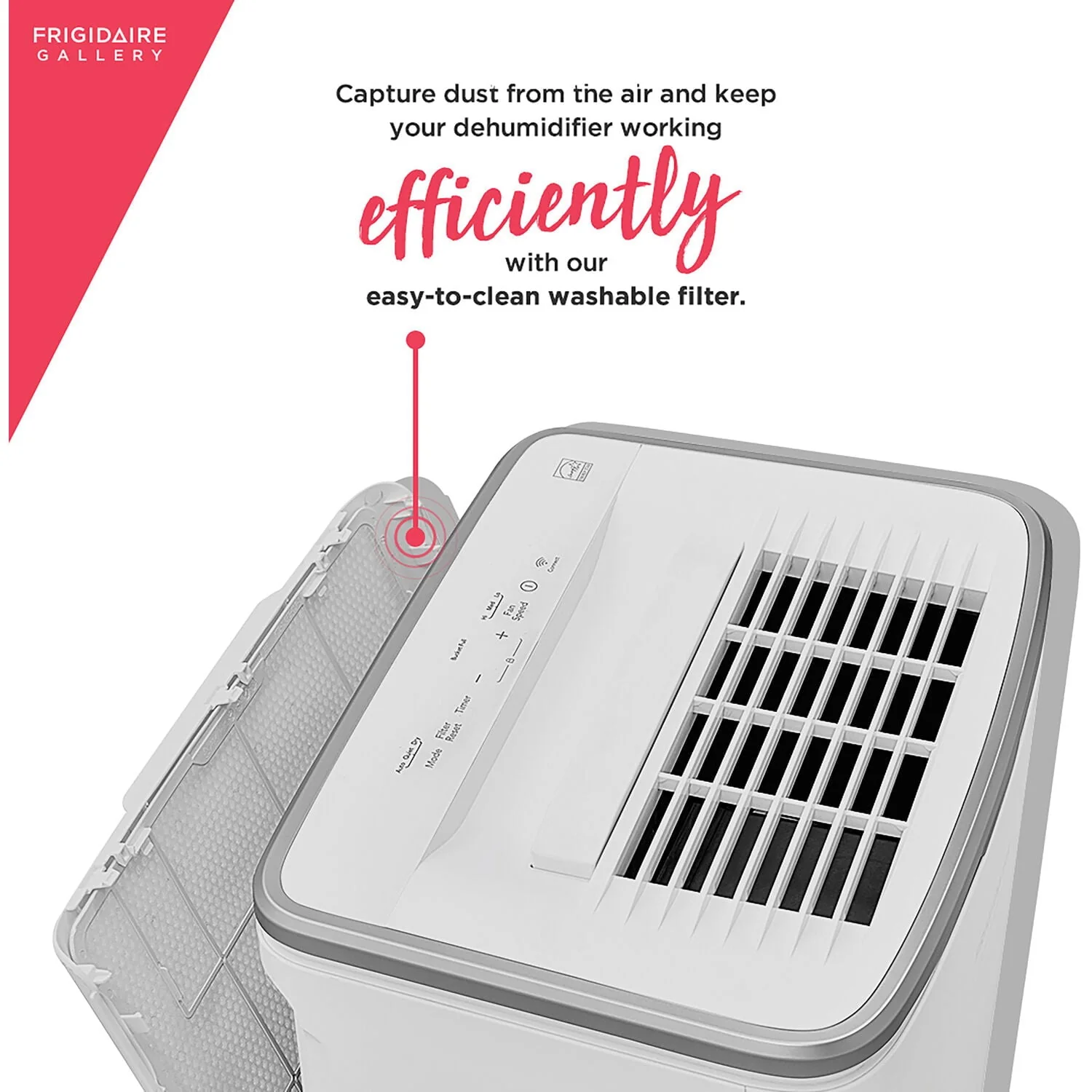 Frigidaire Gallery High Humidity 50 Pint Capacity Dehumidifier with Wi-Fi