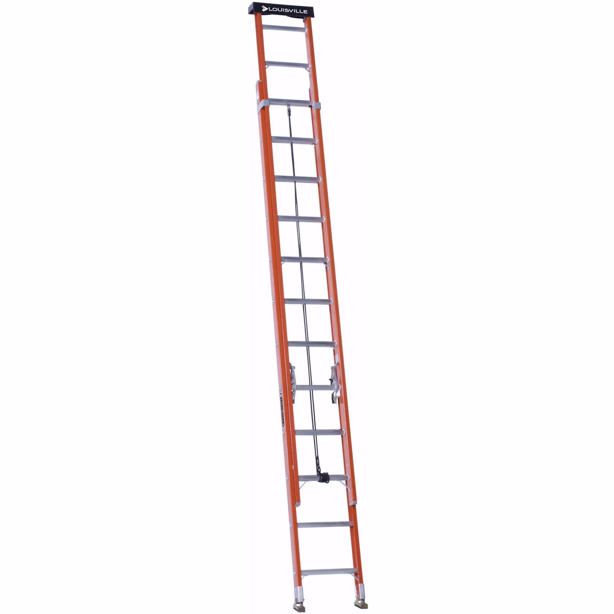 Louisville Ladder 24-Foot Fiberglass Extension Ladder, 300-Pound Load Capacity, Type IA, L-3022-24PT