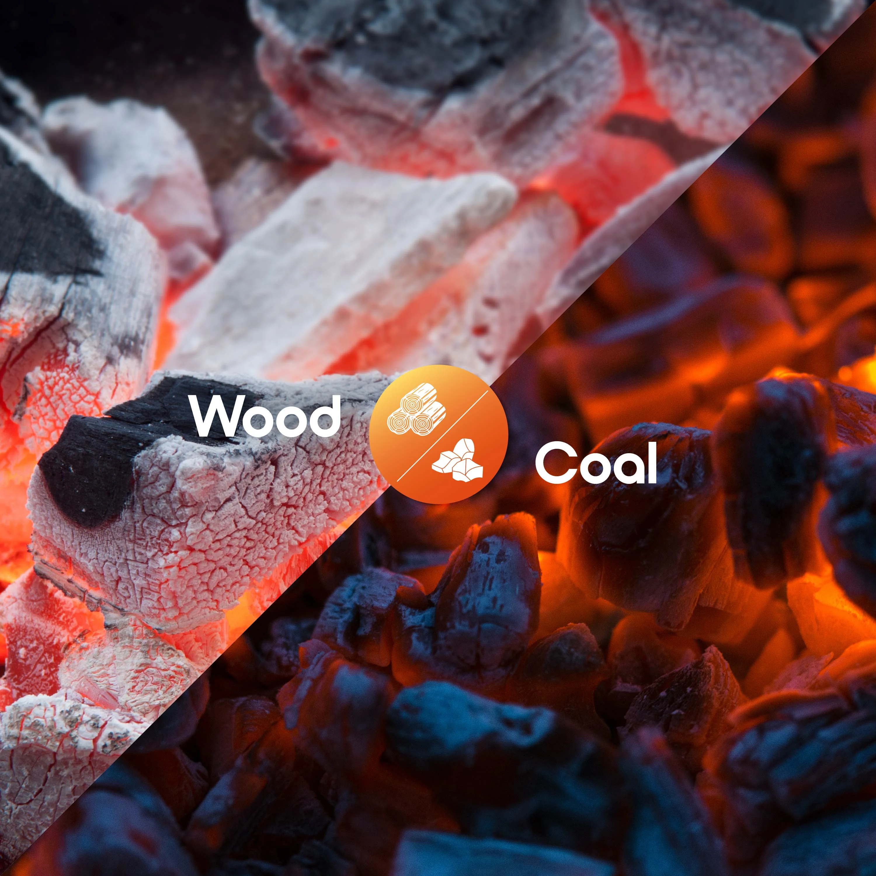 Cozi Outdoor Square Fire Pit Table with BBQ Grill for Camping and Outdoor Decor, 32��