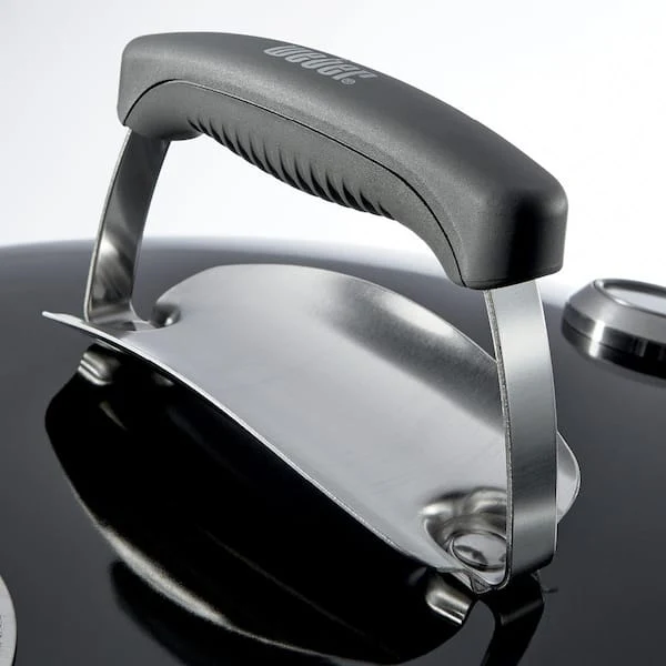 22 in. Performer Deluxe Charcoal Grill in Green with Built-In Thermometer and Digital Timer