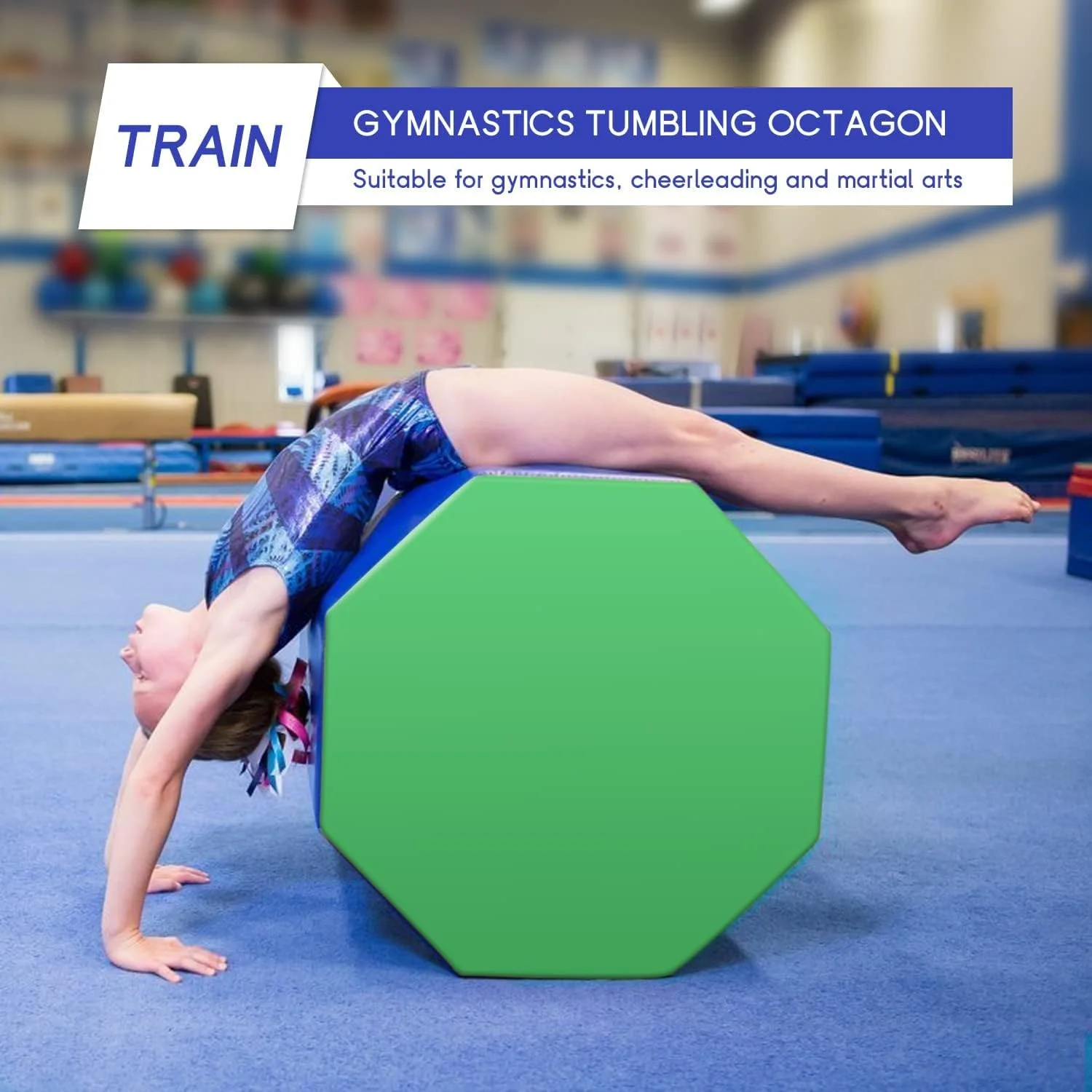 YRLLENSDAN Octagon Tumbler Octagon Mat Gymnastics 24.4