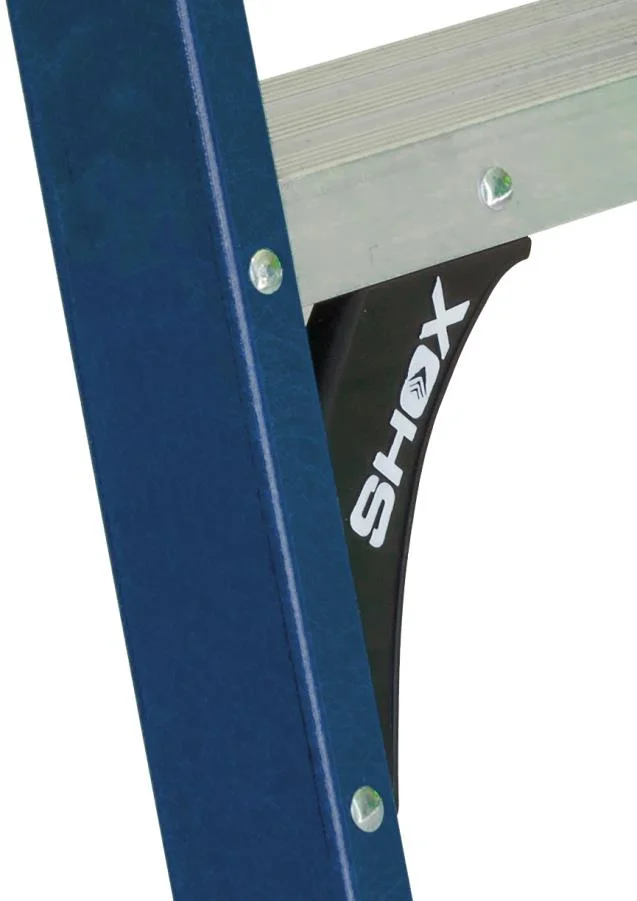 Louisville Ladder 4' Fiberglass Step Ladder, 8' Reach, 225-lb Capacity, W-3217-04