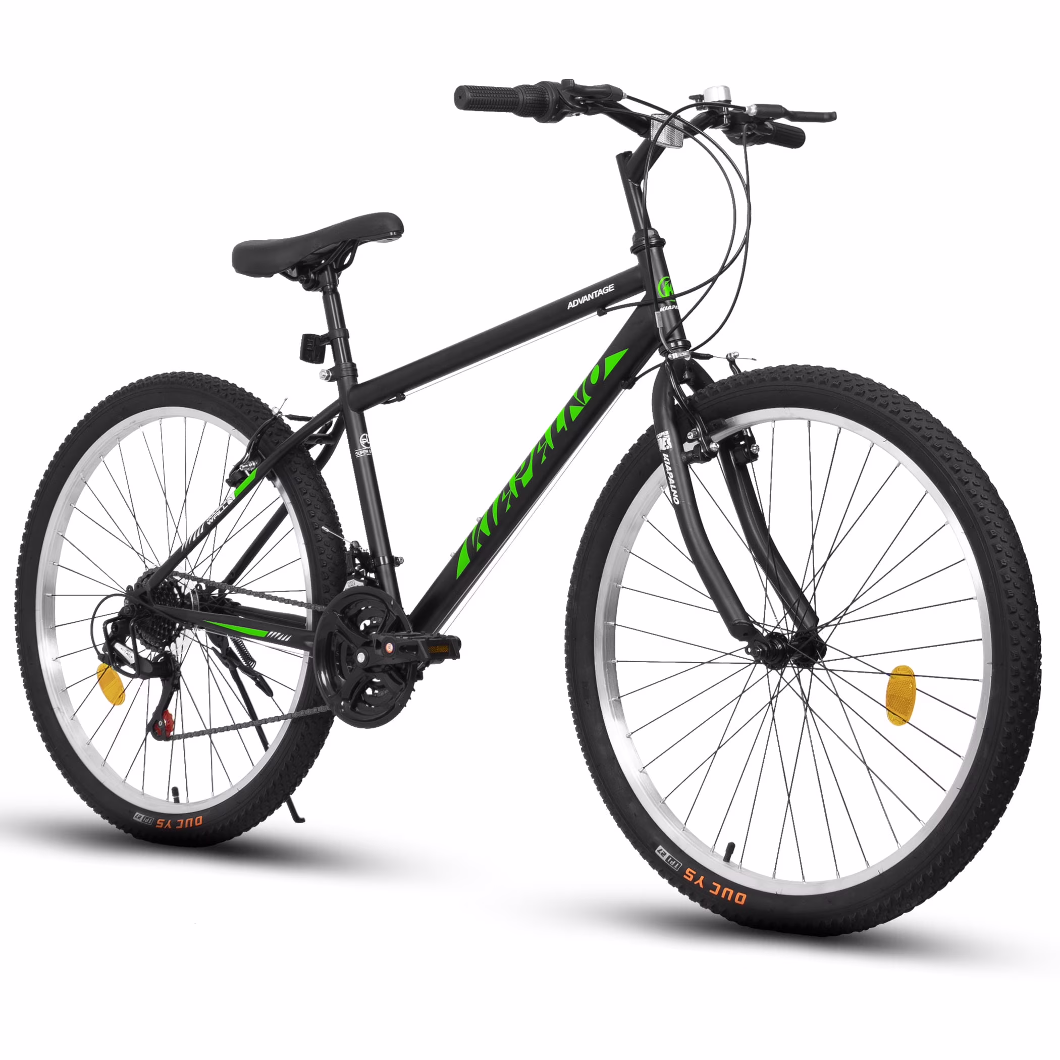 Ecarpat Mountain Bike 26 Inch for Men Women, 21 Speeds High-Carbon Steel Frame, Classic Adult Teens Sport Bicycle, V Brakes Bicycle for Snow City Commuters and Short Trip