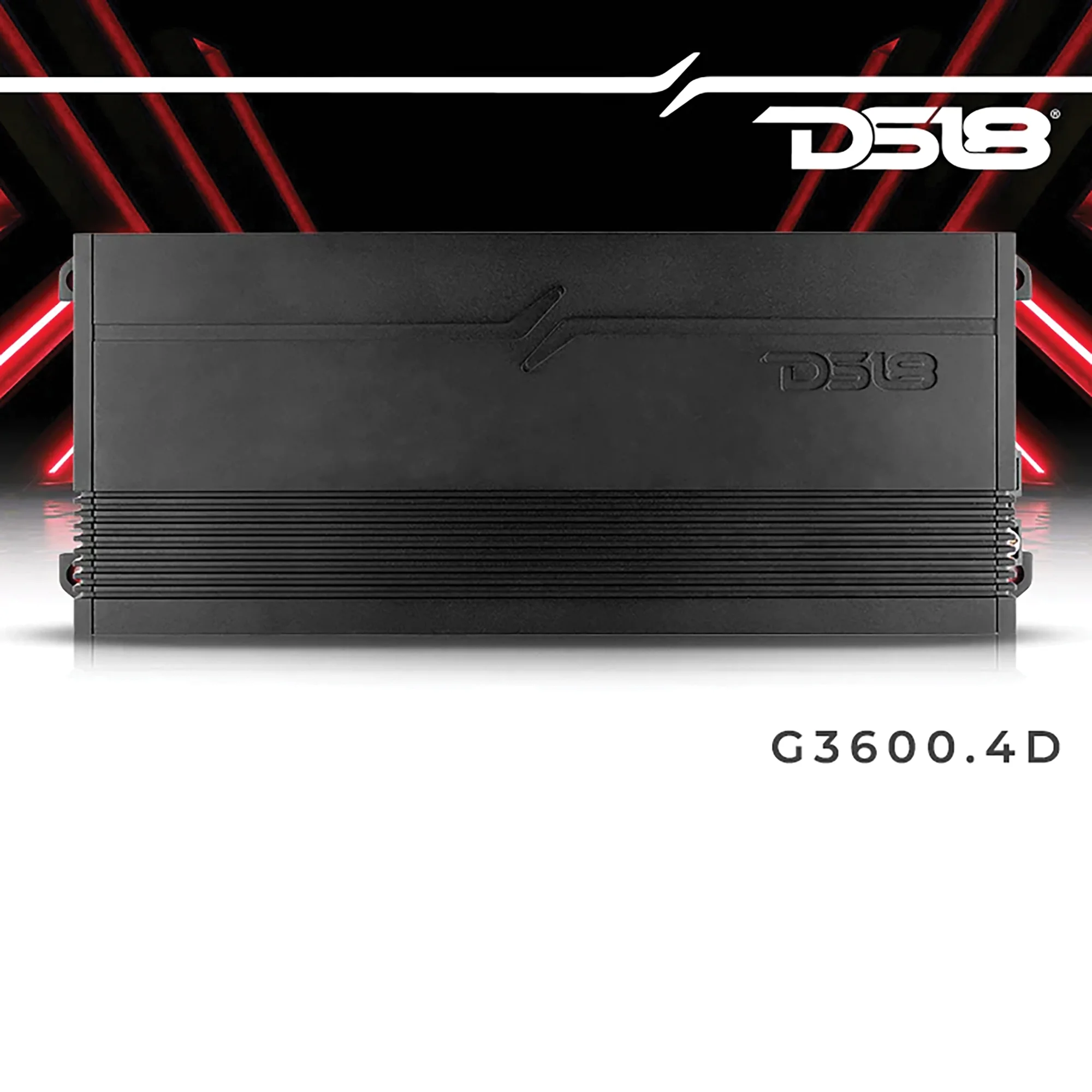 DS18 G3600.4D GEN-X 3,600-Watt-Max 4-Channel Full-Range Class D Amp