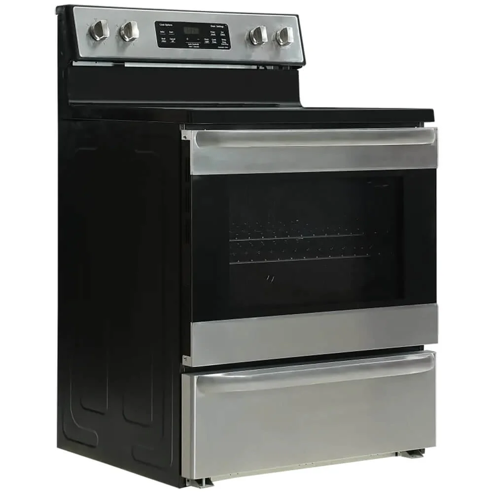Element 5.2 cu. ft. Freestanding Smooth Surface Electric Range - Stainless Steel (EER34MSCS)