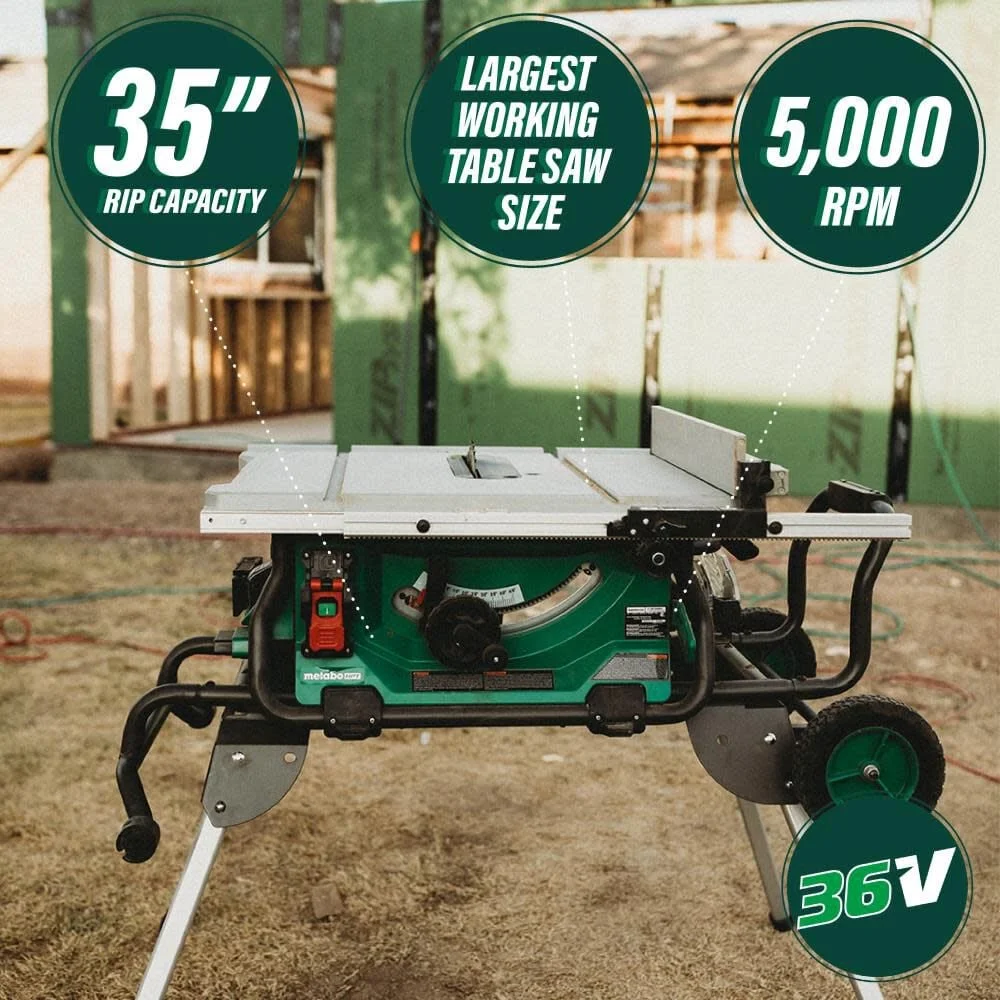 Metabo Hpt 36V Multivolt Table Saw 10