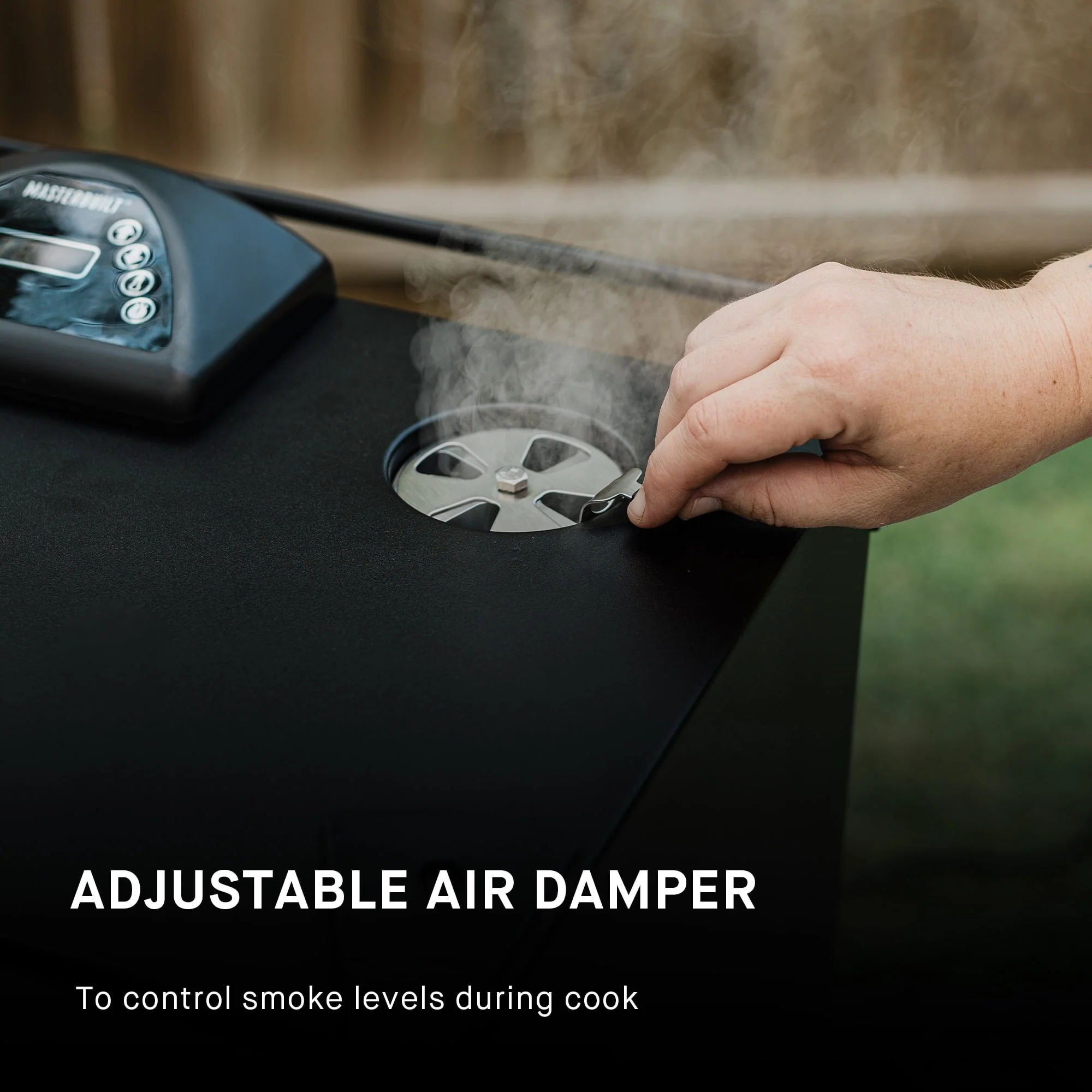 Masterbuilt 40 inch Digital Electric Smoker with Window and Legs