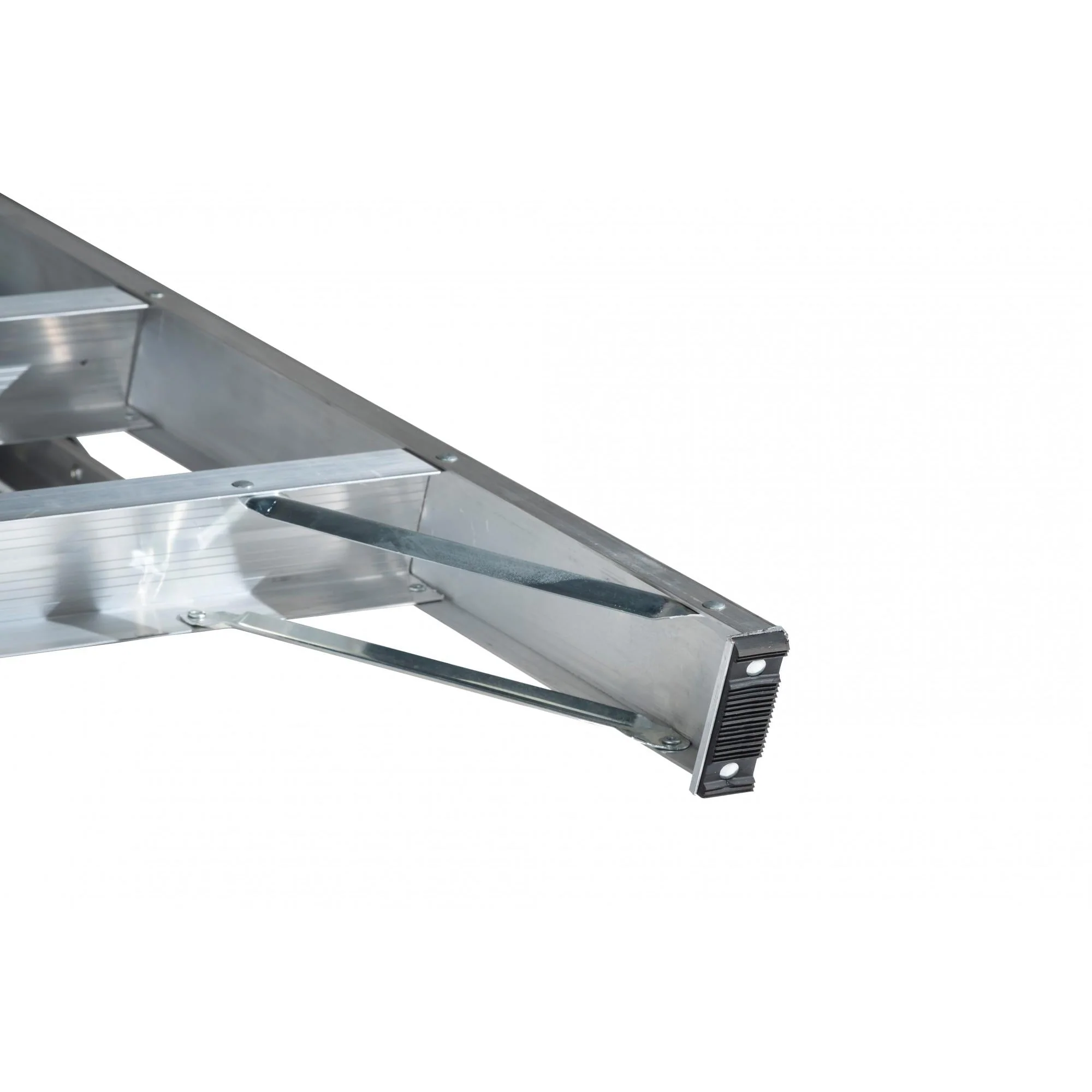 Louisville Ladder 6' Aluminum Step Ladder, 10' Reach, 250 lbs Load Capacity, W-2112-06S